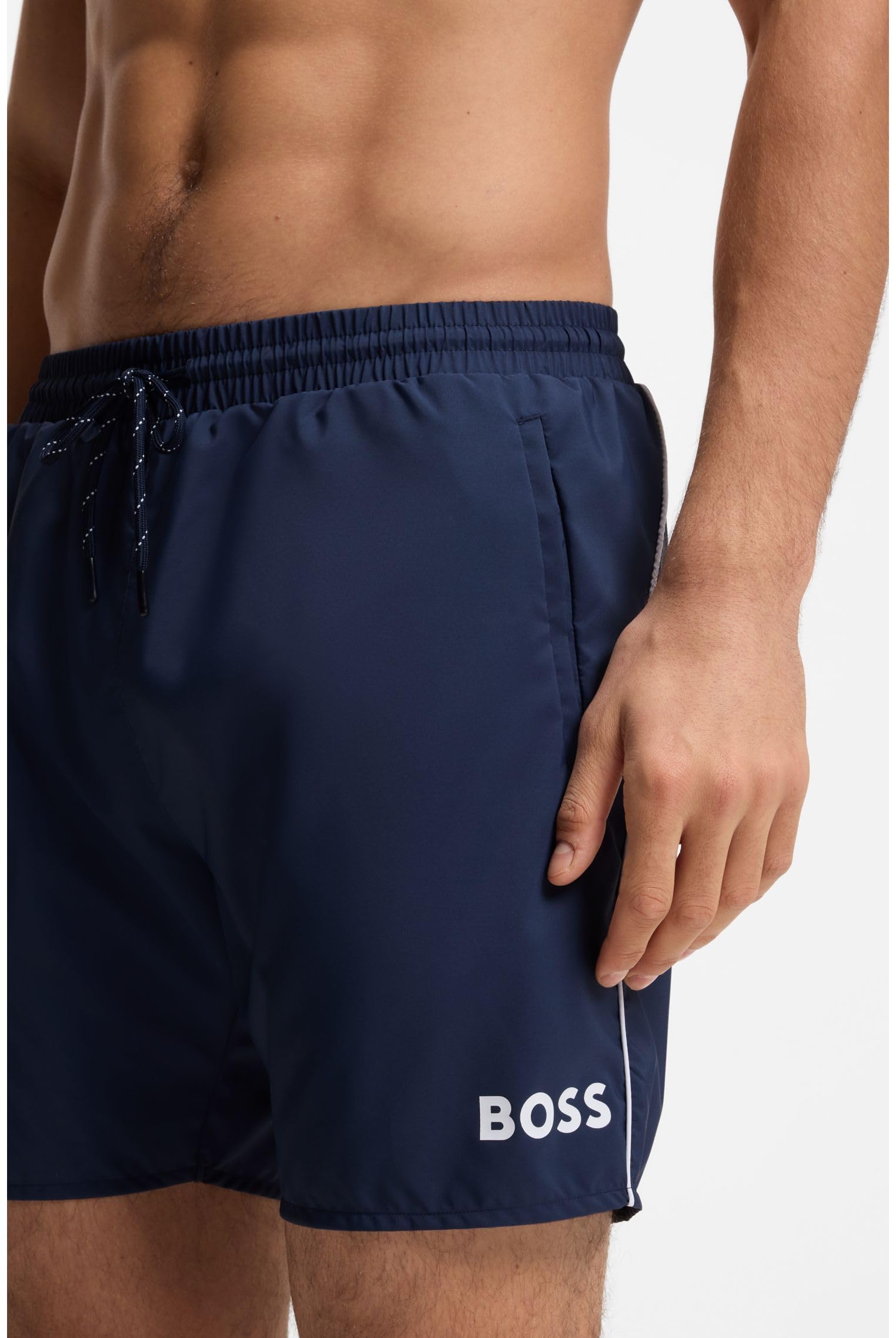 BOSS Starfish, Bañador Corto de los Hombres, Navy413,