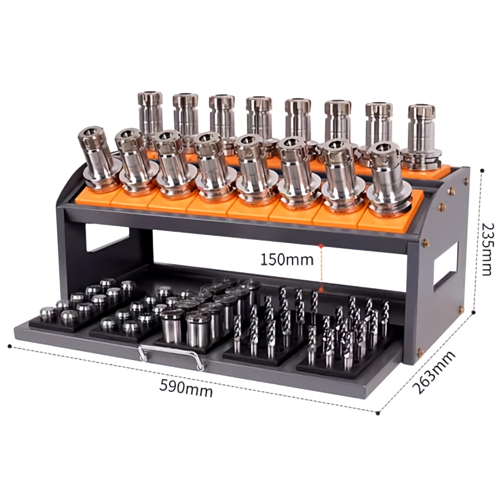 Portaherramientas Cnc Bt30 40 50, Organizador De Almacenamiento Para Herram