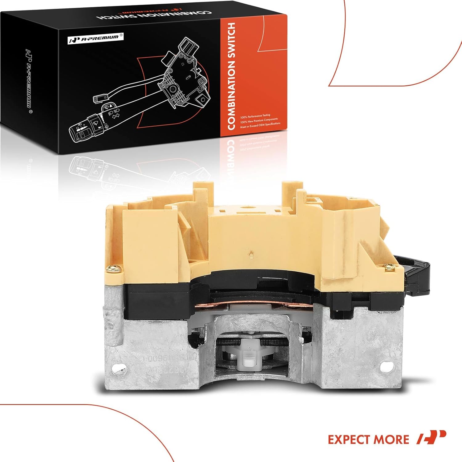 A-Premium Turn Signal Switch Multifunction Switch Lever Compatible with Ford Thunderbird 1986-1988 & Lincoln Continental 1985-1987, Town Car Mark VII 1985-1989 & Mercury Cougar 1987-1988