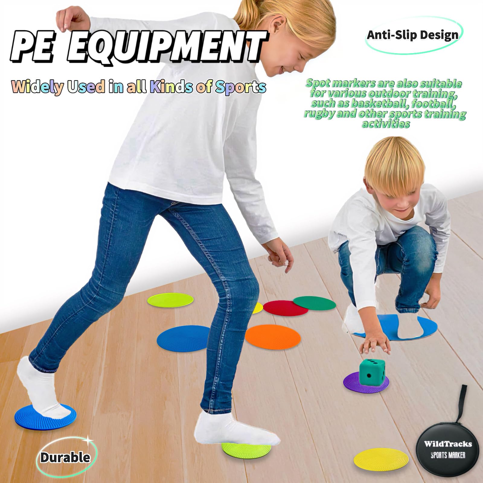 6 Stück Rutschfeste Fußball Bodenmarkierungen 10cm – Bunte Agility Punkte Für Training Hallen & Rasen 6 Stück Rutschfeste Fußball Bodenmarkierungen 10cm – Bunte Agility Punkte Für Training Hallen & Rasen