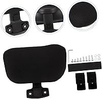 Vista 4 de Operitacx Silla alta de la cabeza de la silla de la computadora silla lumbar soporte ergonómico silla de oficina ninguna ruedas