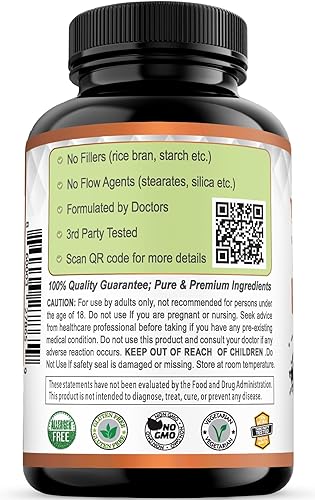 Miniatura 3 de 120 cápsulas de polvo de raíz de cúrcuma orgánica USDA, polvo de jengibre orgánico USDA y vinagre de sidra de manzana en polvo con curcumina (95%