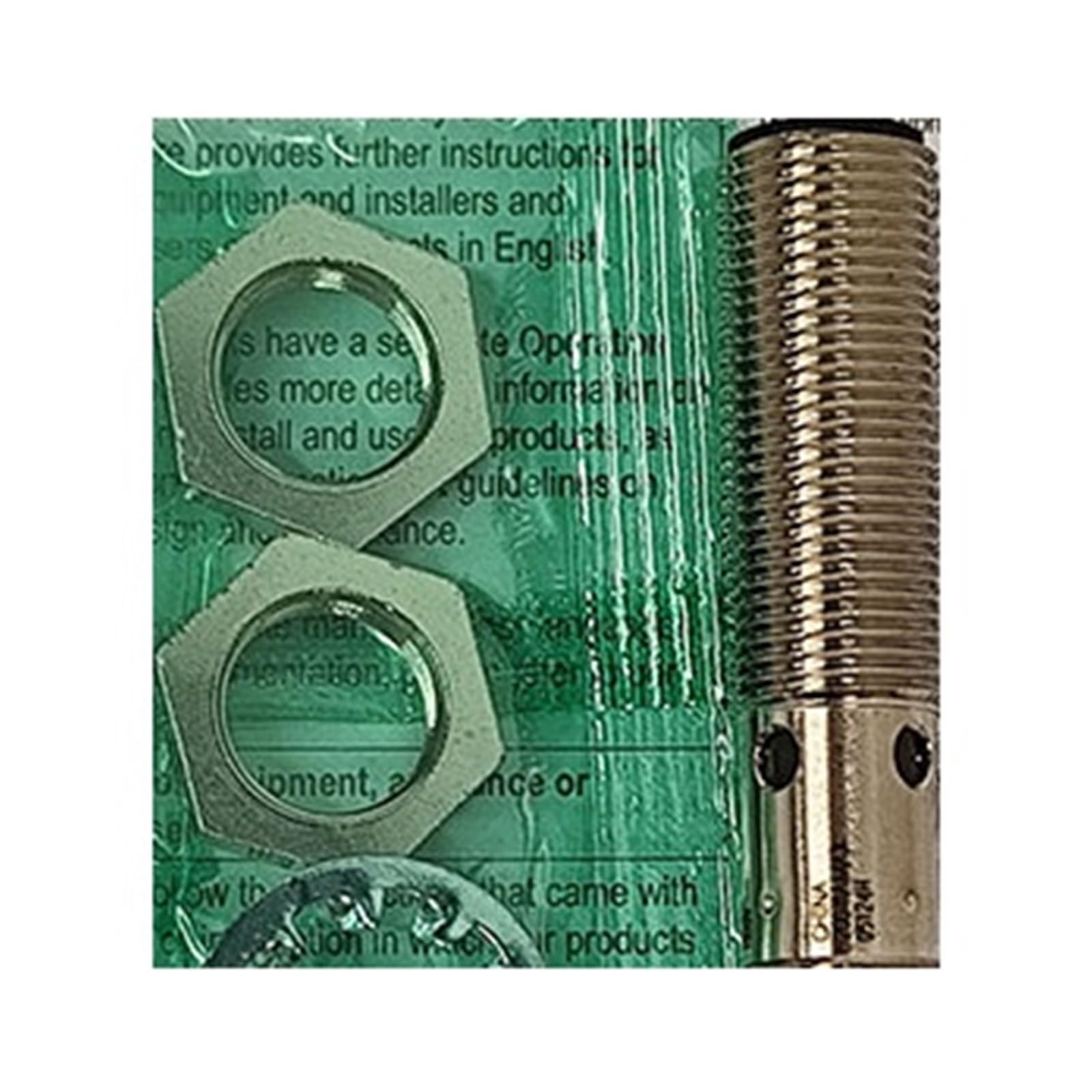 Capteur inductif M12 E2B-M12KS04 PNP normalement fermé pour automatisme - 2
