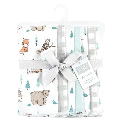 Miniatura 1048 de Hudson Baby - Paños unisex de franela de algodón para bebé, avión, talla única