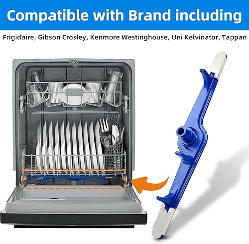 Miniatura 5 de 5304517203 - Brazo de lavado inferior para lavavajillas Frigidaire - Reemplaza 154568001, 154568002, 5304506526