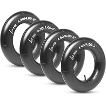 AR-PRO 4.80/4.00-8" Heavy Duty Inner Tube with TR-13 Straight Valve Stem for Wheelbarrows, Wagons, Mowers, Hand Trucks and More Graden Carts 4-Pack