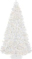 Vista 13 de Best Choice Products Árbol de Navidad de abeto azul preiluminado, decoración artificial con bisagras completas, 420 luces incandescentes blancas
