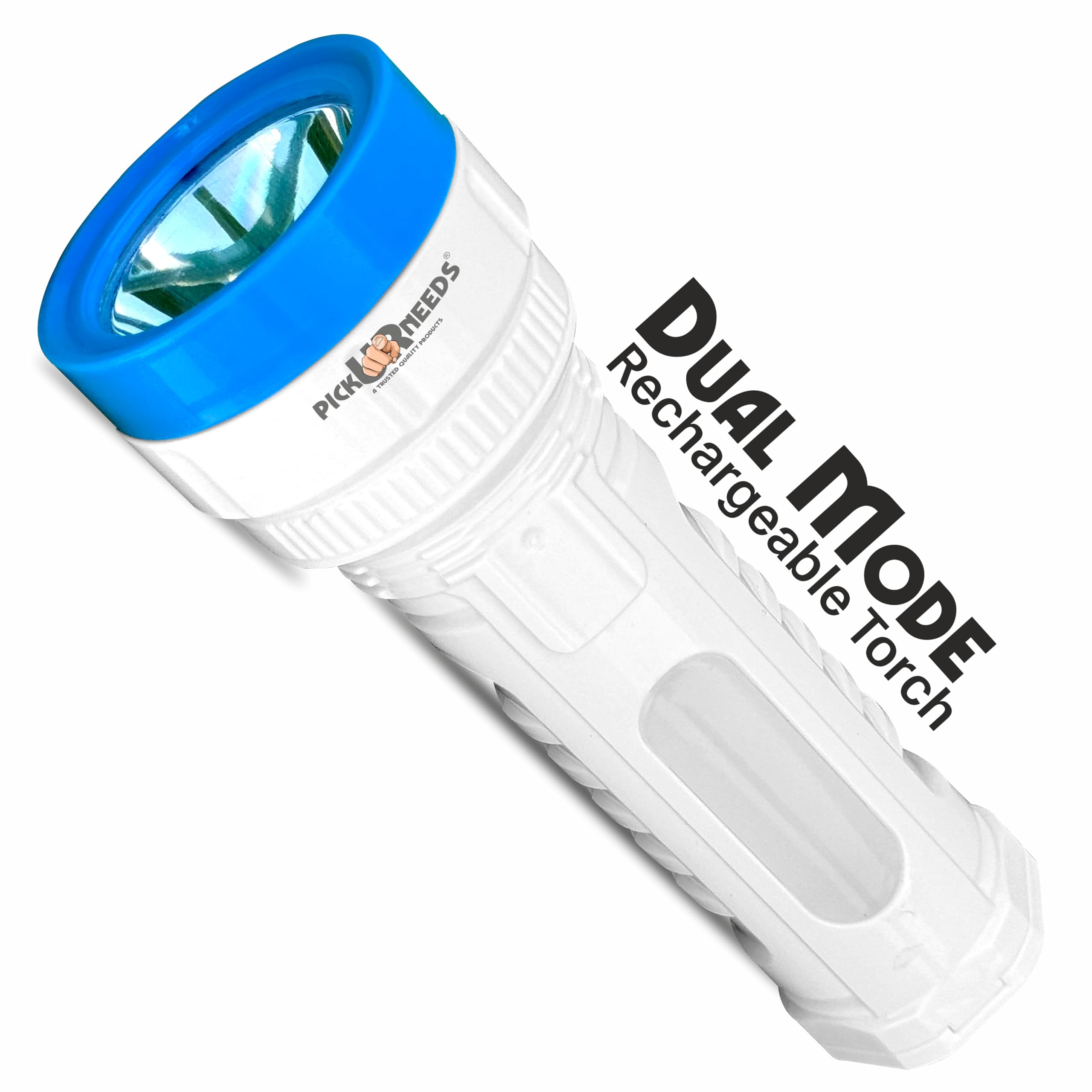 Pick Ur Needs Rechargeable Mini LED Torch 25W+ Tube for Emergency Search Light with 1000mAh Battery (Blue) (B0D1NZMDMM) Amazon Price History, Amazon Price Tracker