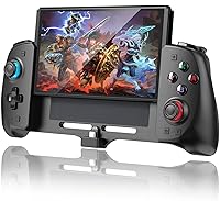 Vista 1 de Profession Switch Handheld Controller Compatible with Nintendo SwitchOLED, One Piece Switch Controllers Ergonomic For Big Hands with Adjustable