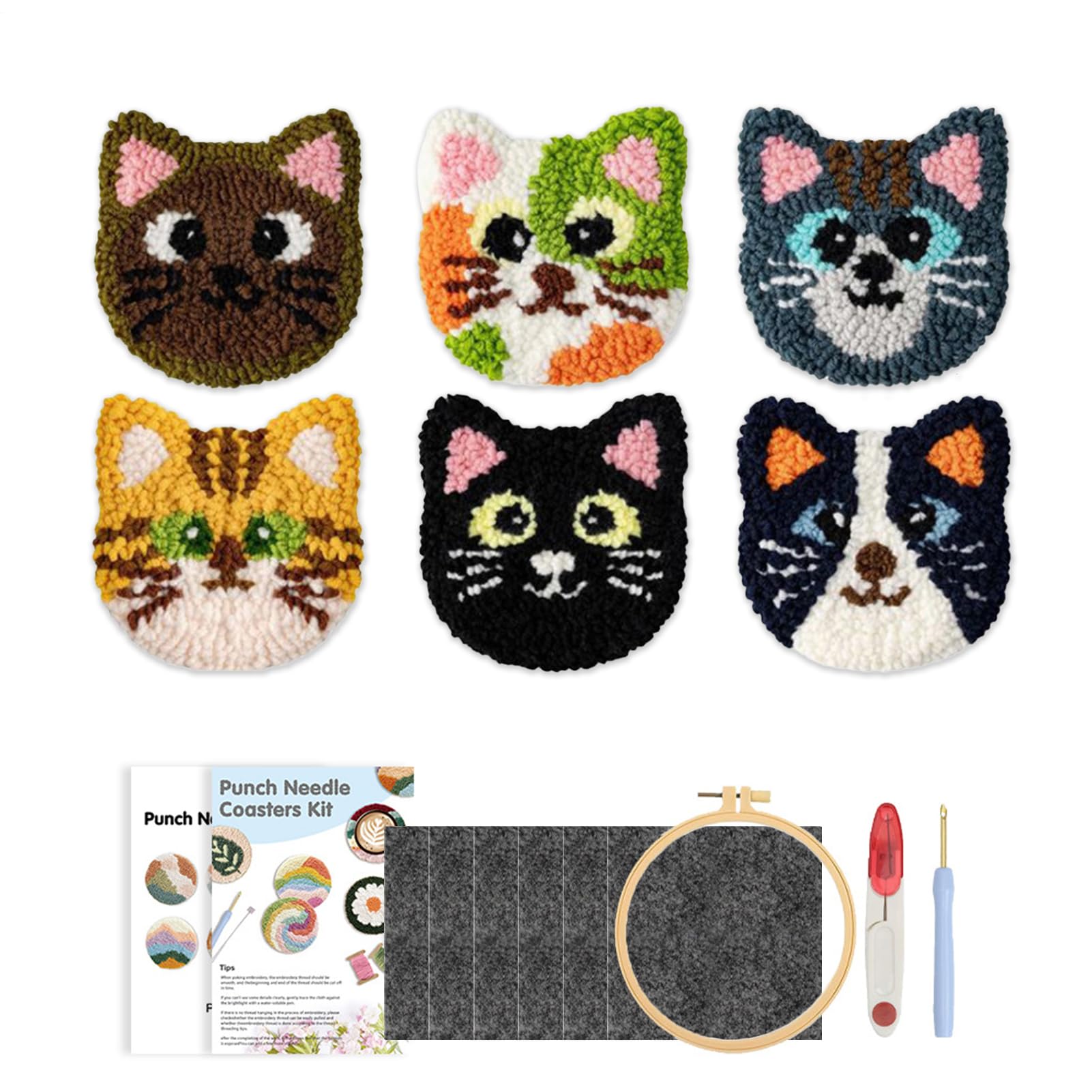 Broderie maison et kit aiguilles à broder pour décoration - 8