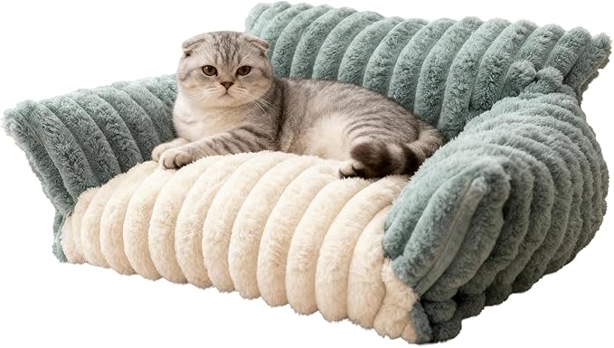 Cama Sofá para Mascotas Mediana Lavable con Base Antidesliza