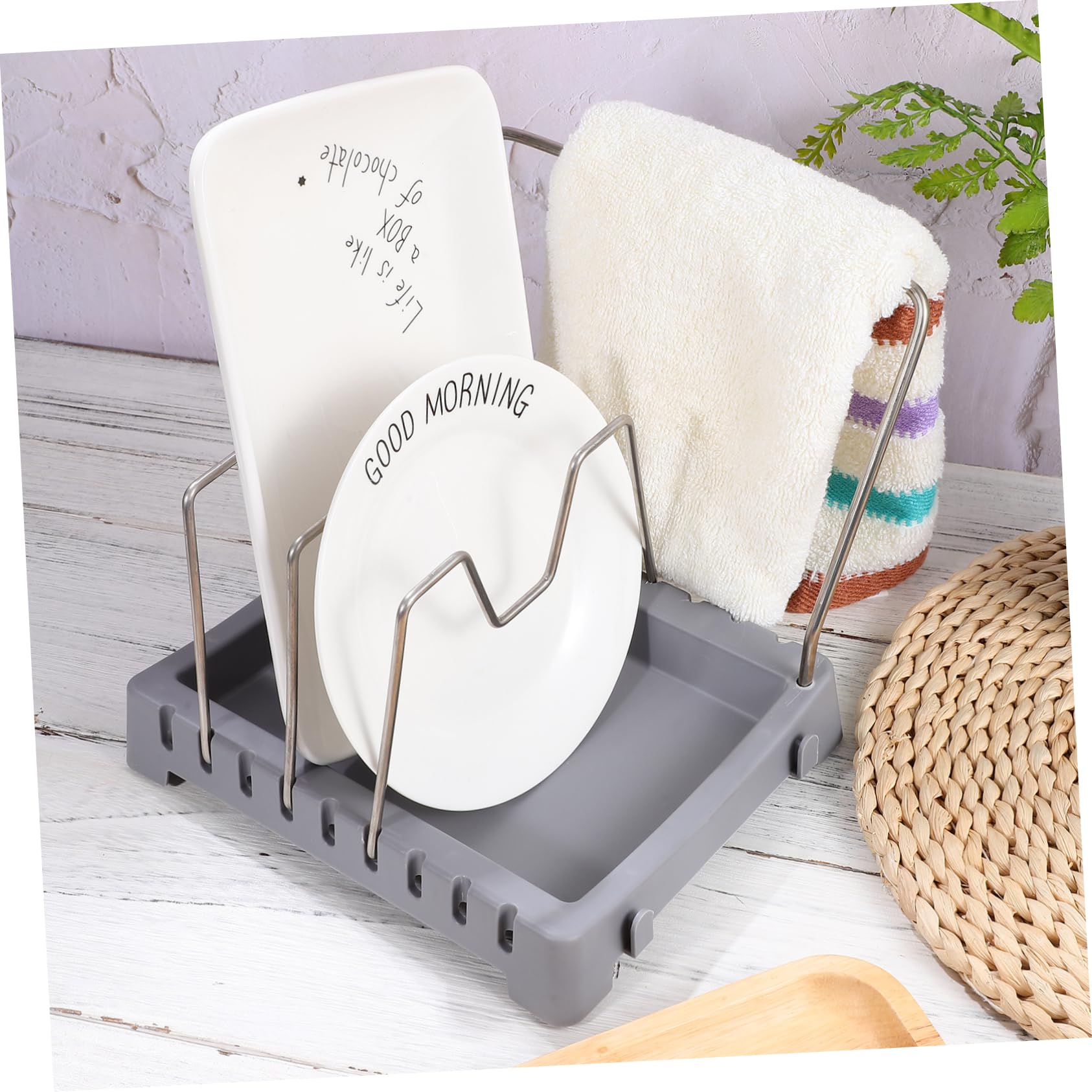 OUNONA 2 Stück Topfdeckel Organizer für Küche und Schublade