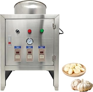 Commercial Pneumatic Garlic Peeler High-Efficiency Garlic Clove Separator 110V Dehulling Equipment for Food Processing Canteen Restaurant