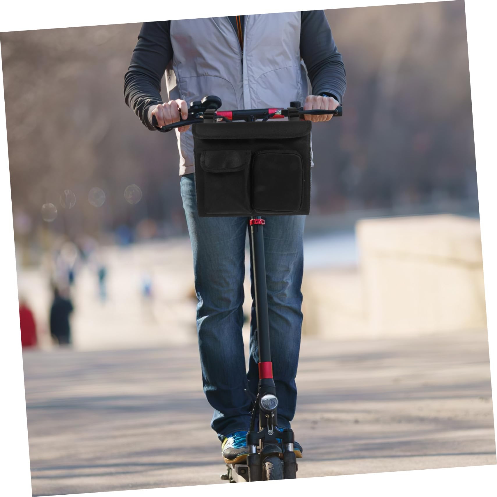 Anneome Bolsa Lateral para con Múltiples Gran Capacidad y Diseño Accesorios Resistentes y Fácil Instalación para Andadores Scooters y Movilidad Asistida