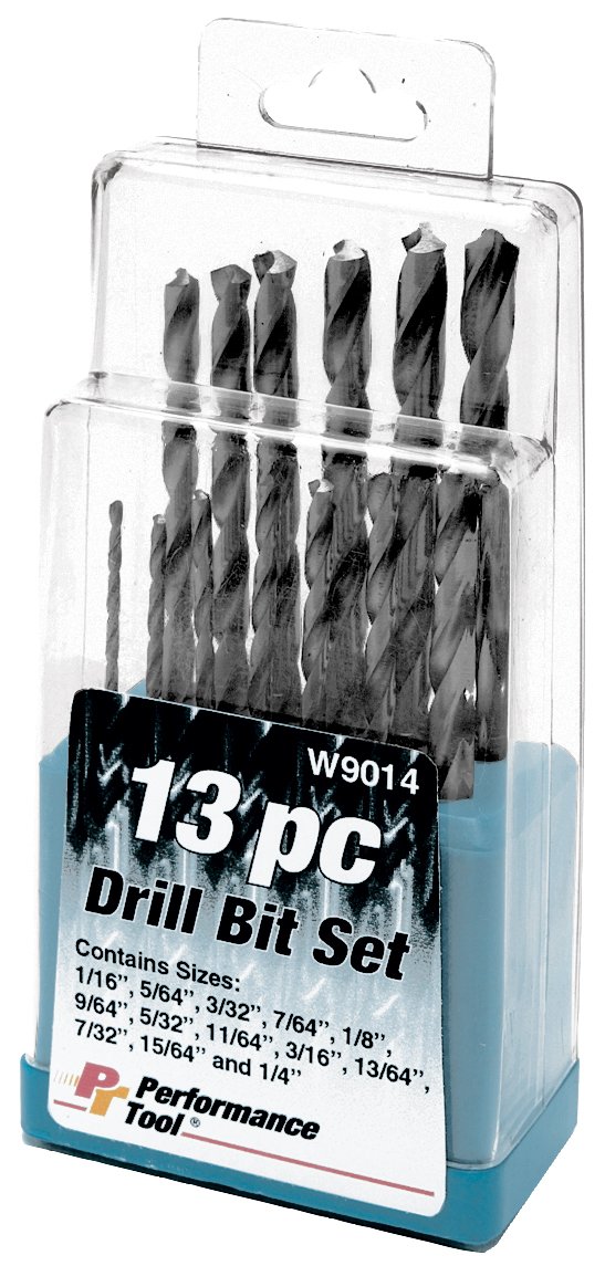 Performance Tool W9014 Drill Bit Set