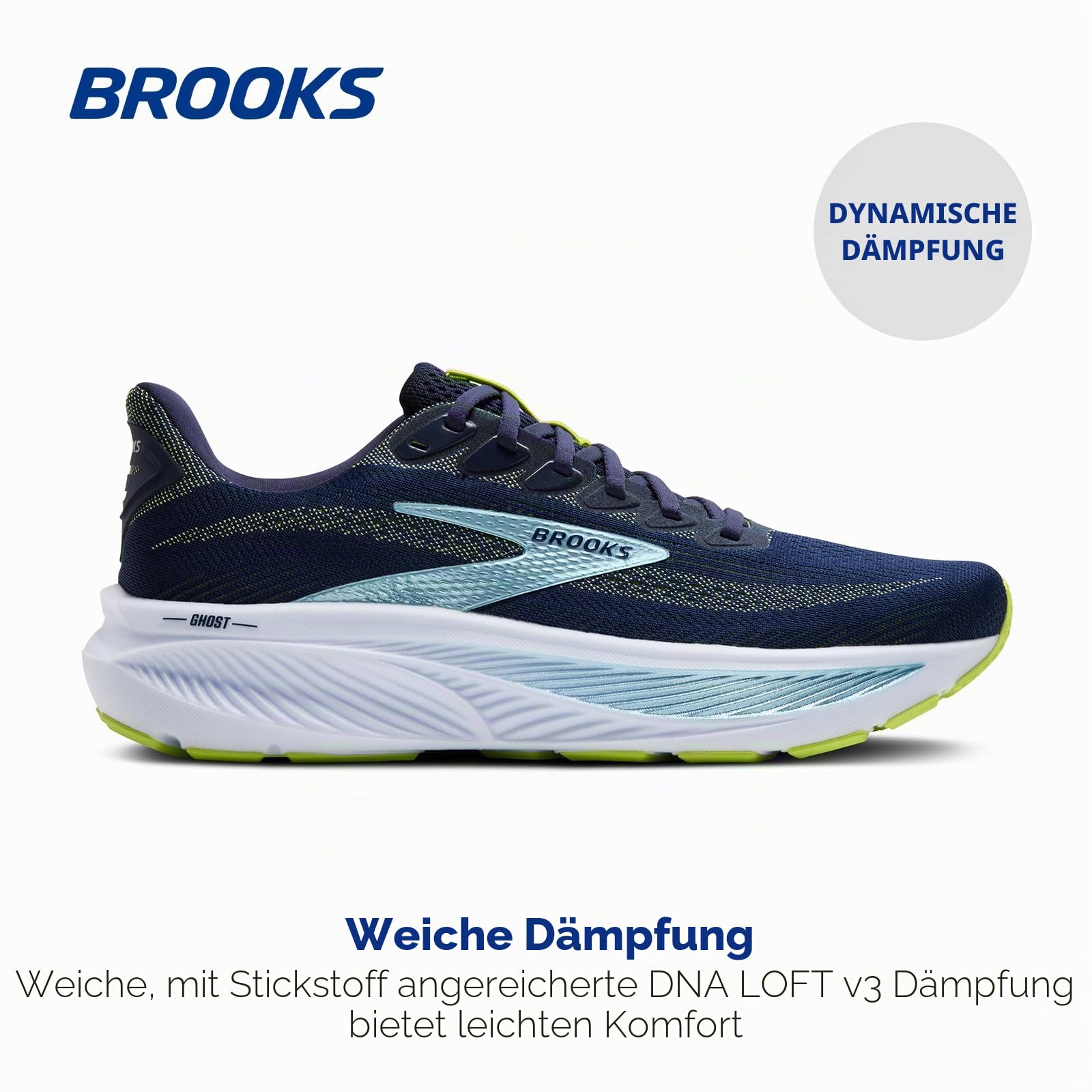 Brooks Herren Ghost 17Sneaker