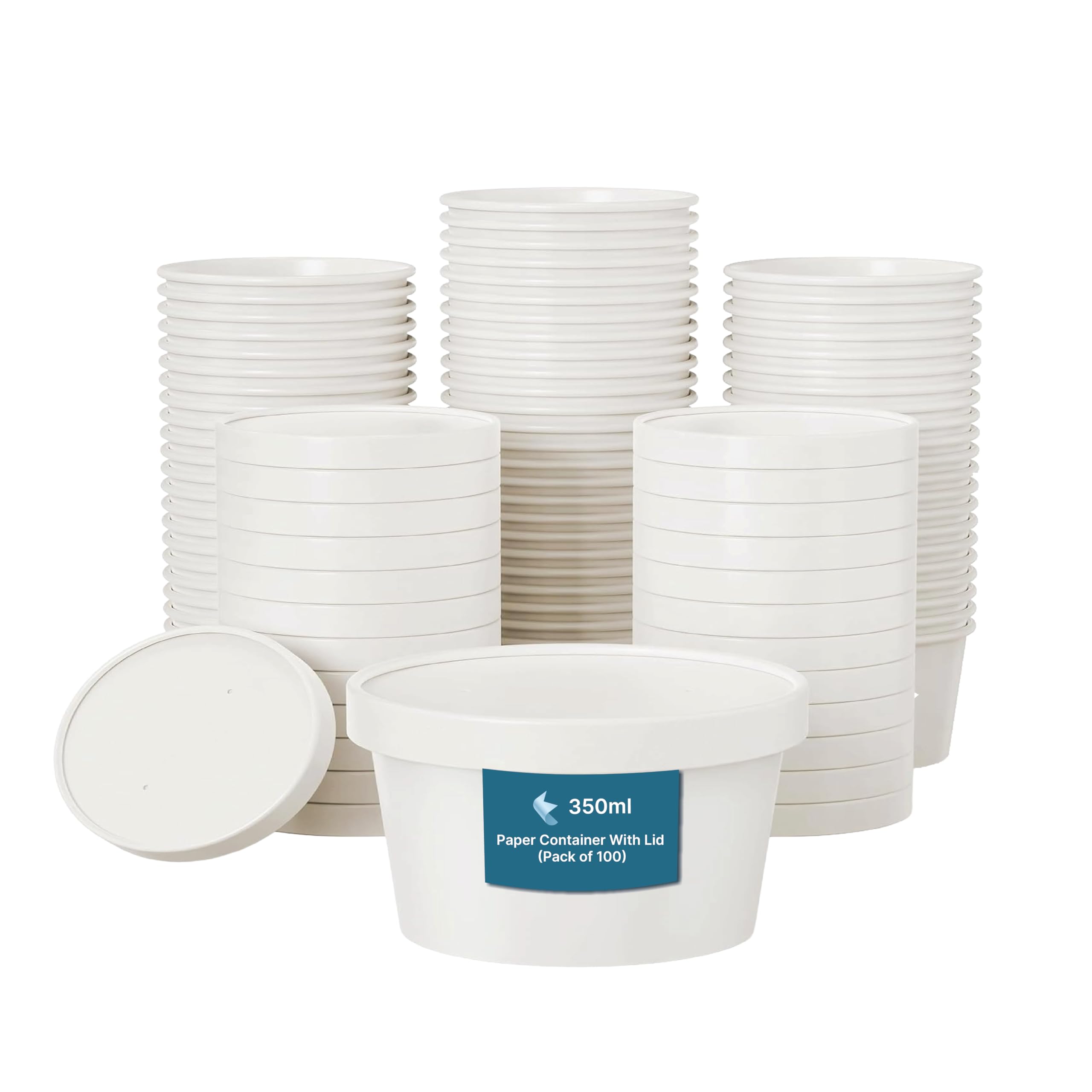 Eco-Friendly Paper Food Containers with Lids -27