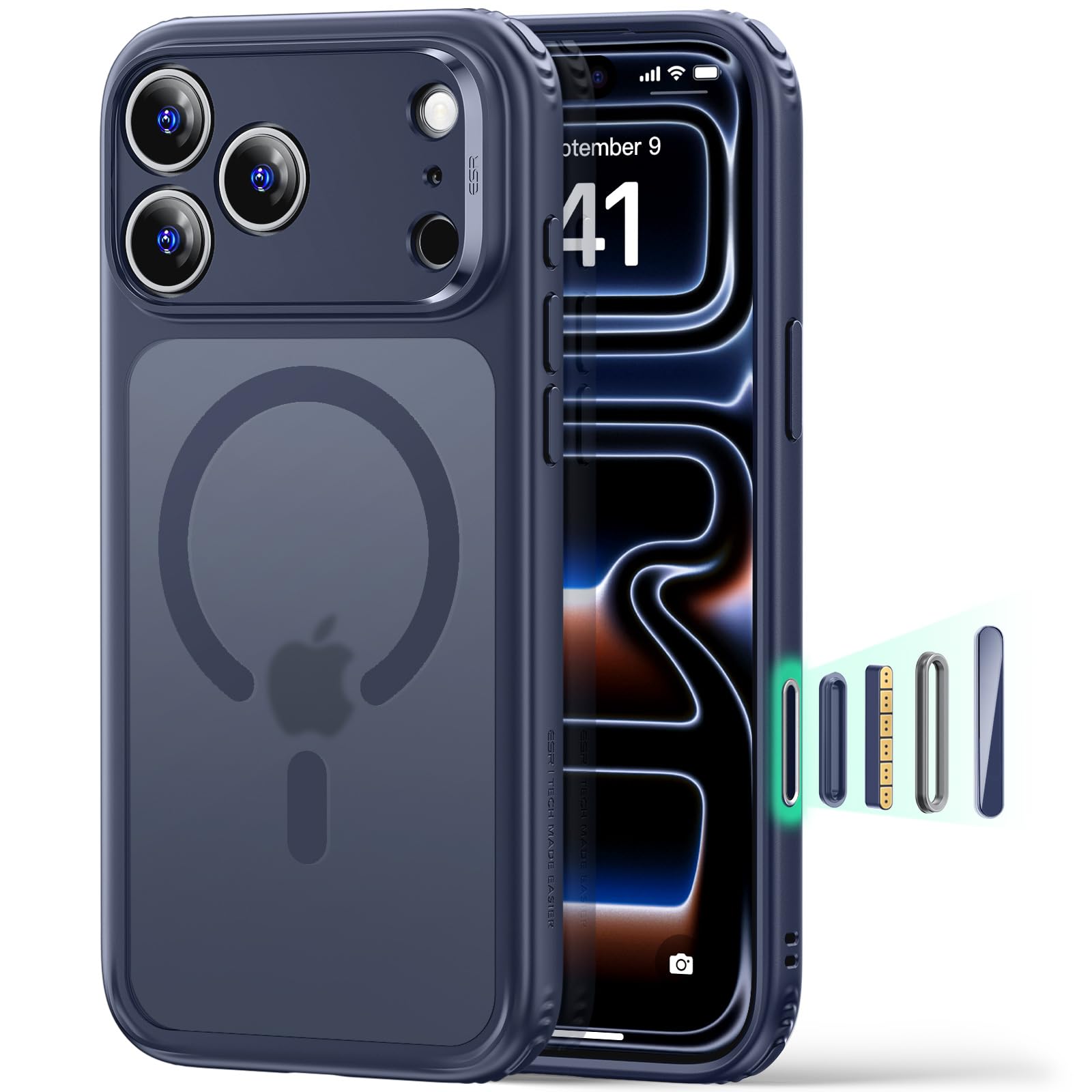 Amazon.co.jp: ESR iPhone 18 Pro ケース iPhone17Pro ケース 黄変防止