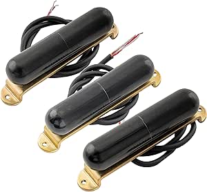 Wilkinson Serie High Output Alnico 5 Strat Pick Ups Single Coil Set Per Chitarra Elettrica - Foto 7