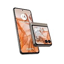 Motorola Razr 50 (8, 256GB, AI, display esterno 3.63” pOLED, interno 6.9″ pOLED, 50+13MP, selfie 32MP, MediaTek Dimensity 7300X, 4200mAh, ricarica 33W, wireless 15W, Dual SIM, Android 14) Pumice Stone