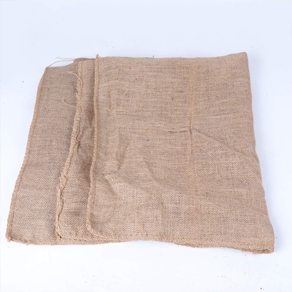 Yardwe Paquet de 5 Sacs de Pommes de Terre Et de Légumes de de 40 Cm X 60 Cm Sac de Jute Adapté Aux Pommes de Terre Aux Légumes à La Protection des Plantes Et à La
