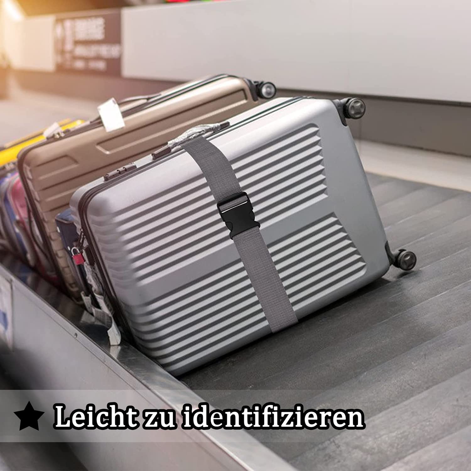 Cintura Valigia Aereo Set Di Cinghie Per Valigia, Nastro Per