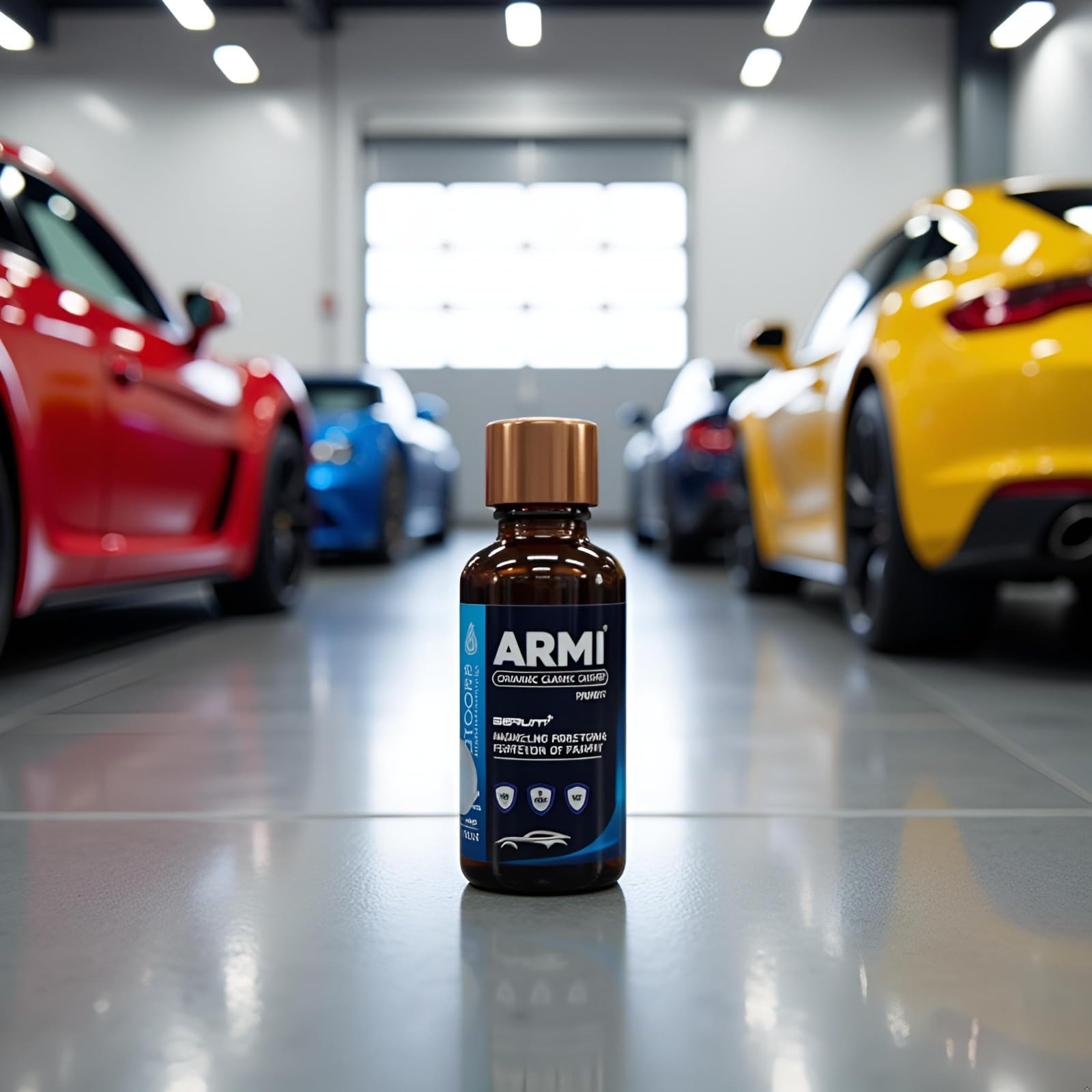 ARMI Graphene Ceramic Coating For Car | Durable Paint Protection Formula | Self Cleaning | Hydrophobic Ceramic Coating | Hydrophobic Finish Spray | 30ml with free Applicator Microfibre Towel 3