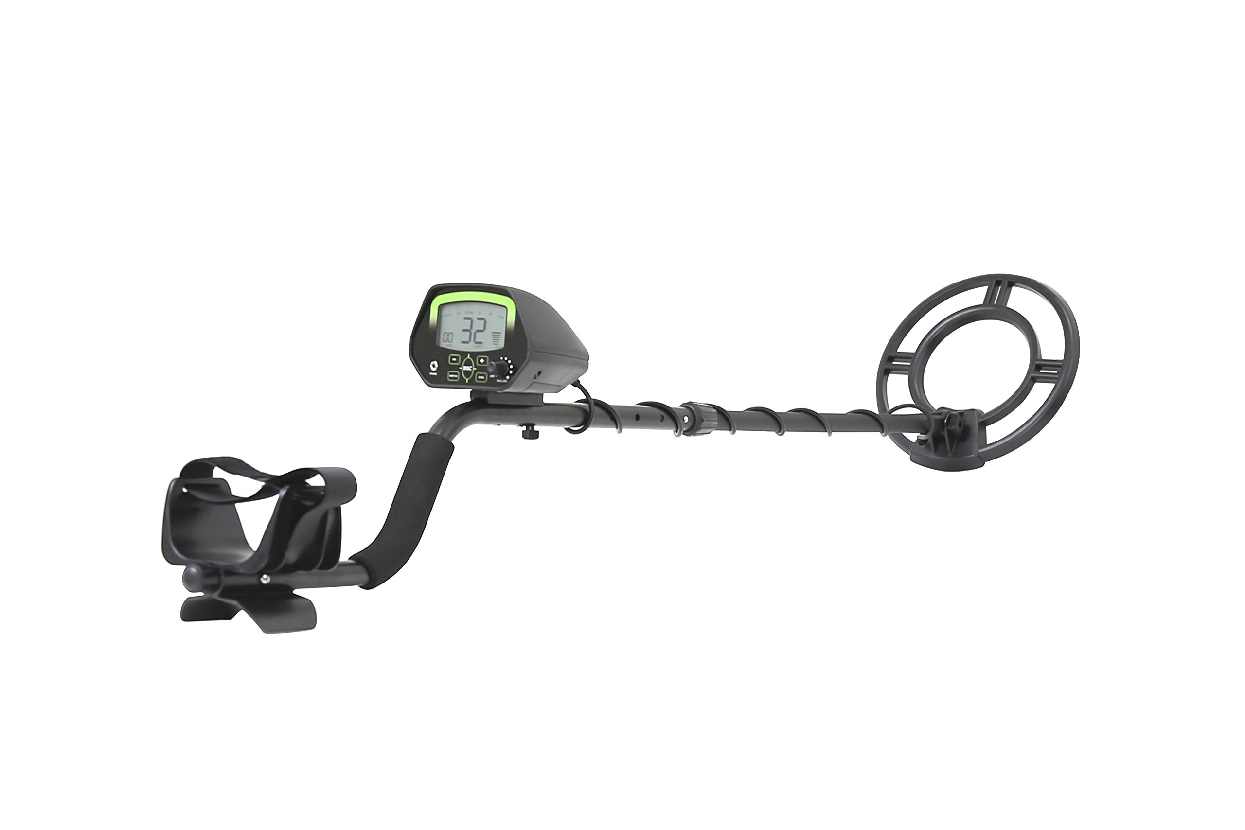 AGT310 Smart Digital Pro Metal Detector with 4 in 1 Metal Shovel, Black