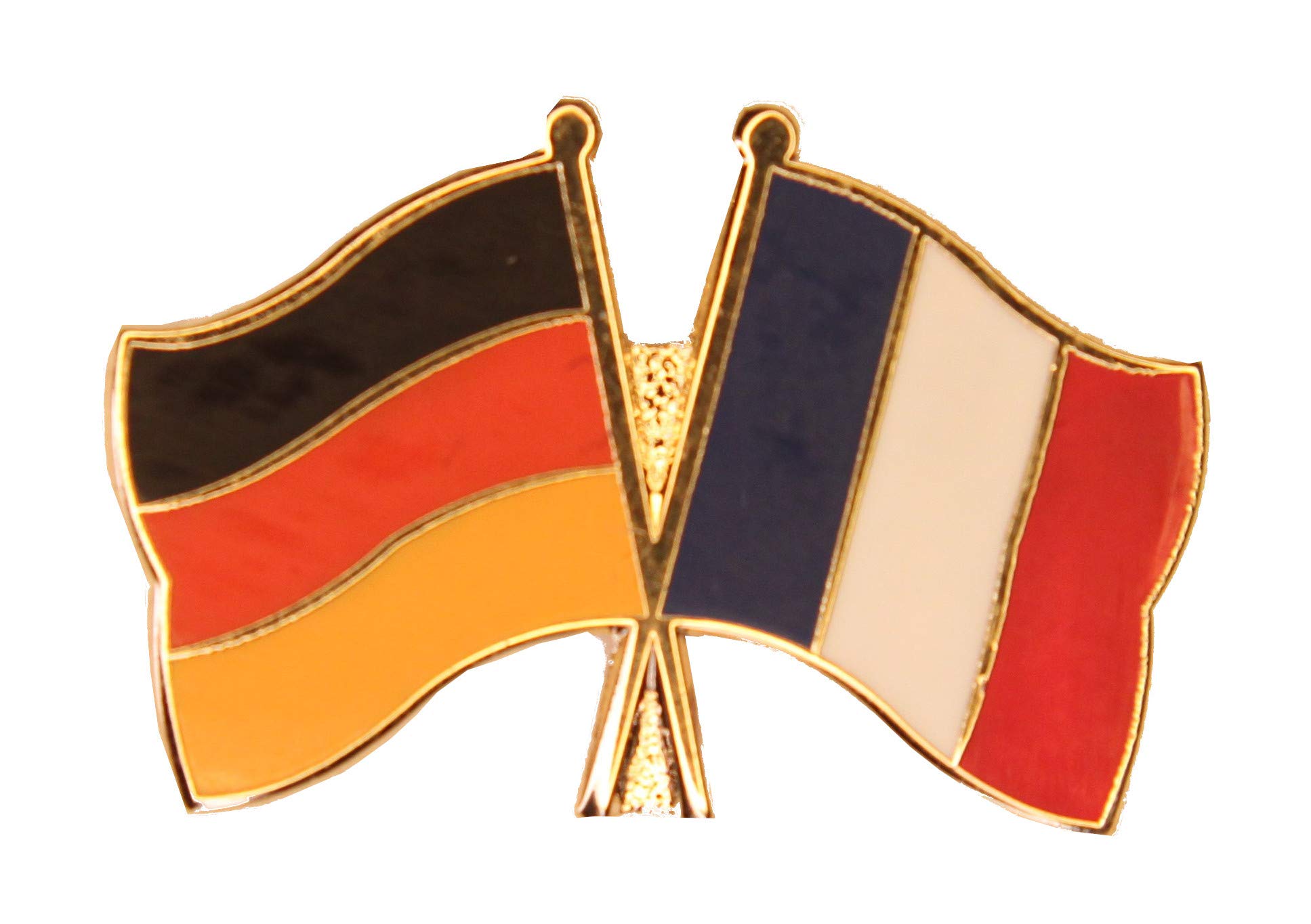 50er Pack Deutschland Frankreich Freundschaftspin Flagge