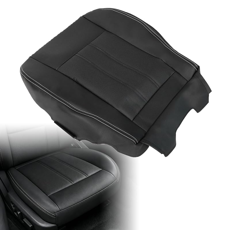 Capa de Reposição para Banco Dianteiro em Couro de Microfibra NLQR, Chrysler Town & Country 2011–2016 e Dodge Grand Caravan 2008–2020, XLX1, NRC3ZY