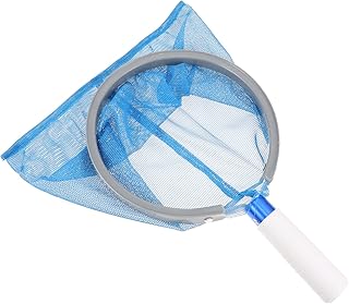 MERRYHAPY 1 pç Ferramentas de limpeza de rede de folhas de salvamento ferramentas de encanamento pequenas piscinas infláveis limpeza de piscina ancinho de folha de piscina escumadeira rede de resgate piscina escumadeira rede de pesca grande