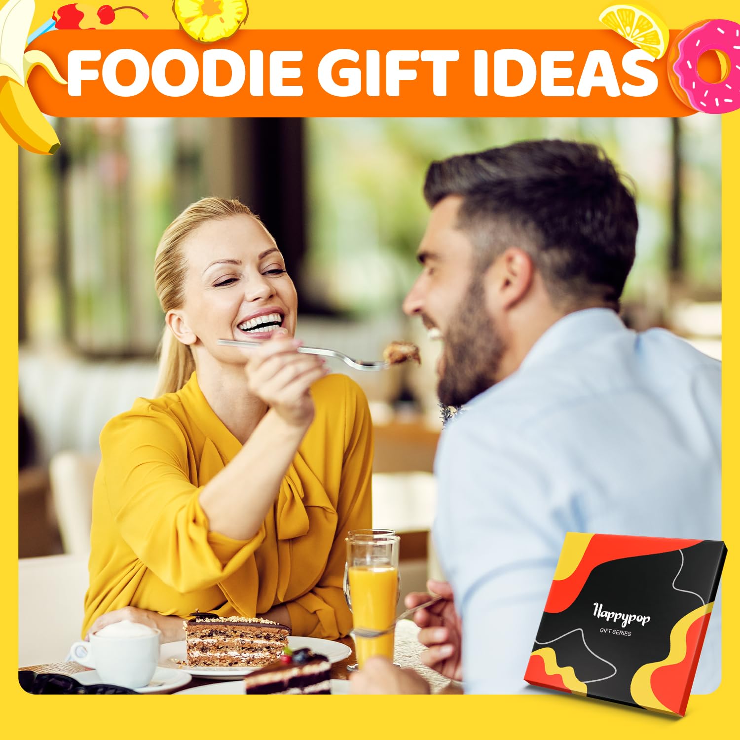 HAPPYPOP Funny Food Socks Men - Women Hot Dog Ramen Taco Gifts, Pizza Socks for Teens
