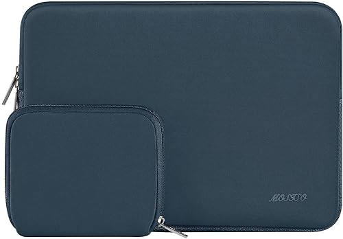 Miniatura 268 de MOSISO - Funda para laptop, repelente al agua, bolsa de neopreno con funda pequeña azul (Airy Blue)