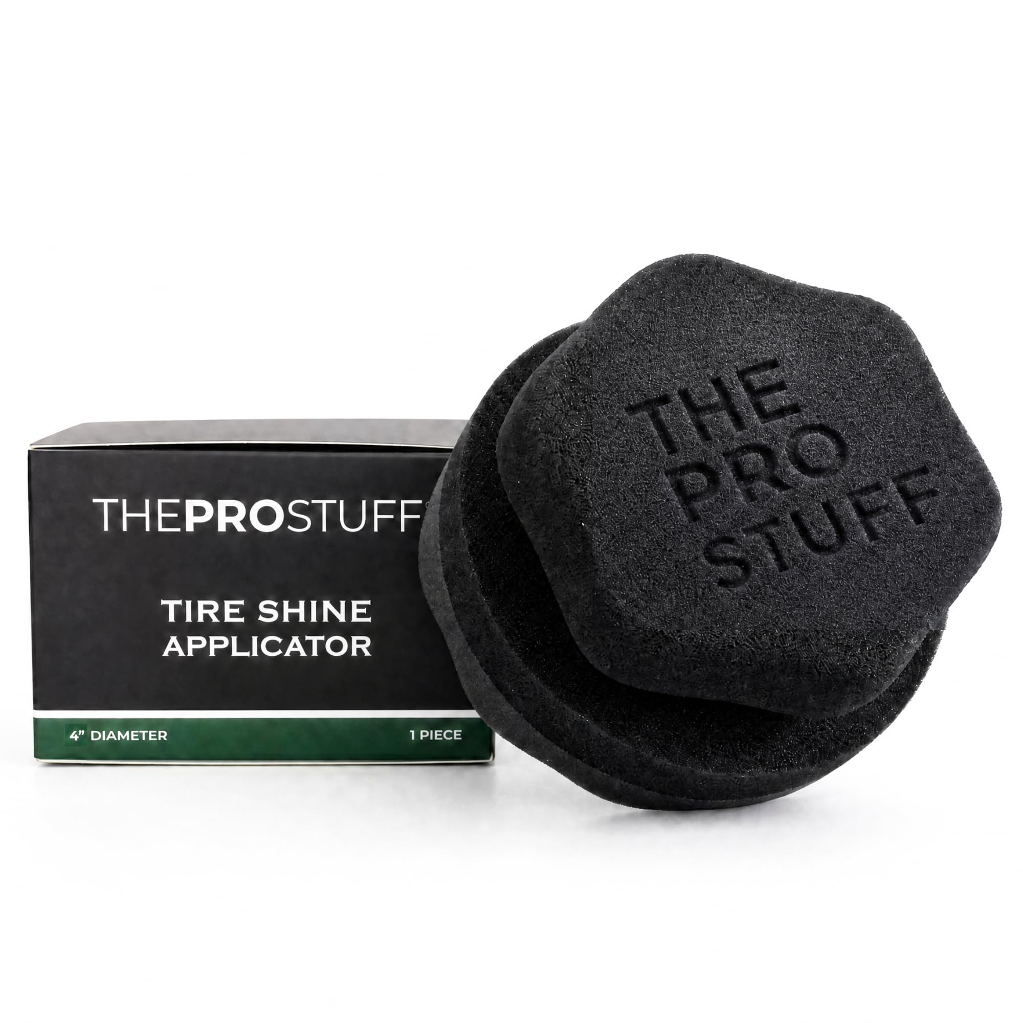 Tyre Shine Applicator | Wave Foam Tyre Dressing Applicator Pad | Hex-Grip, Zero Sling | 1 Pack-image-7