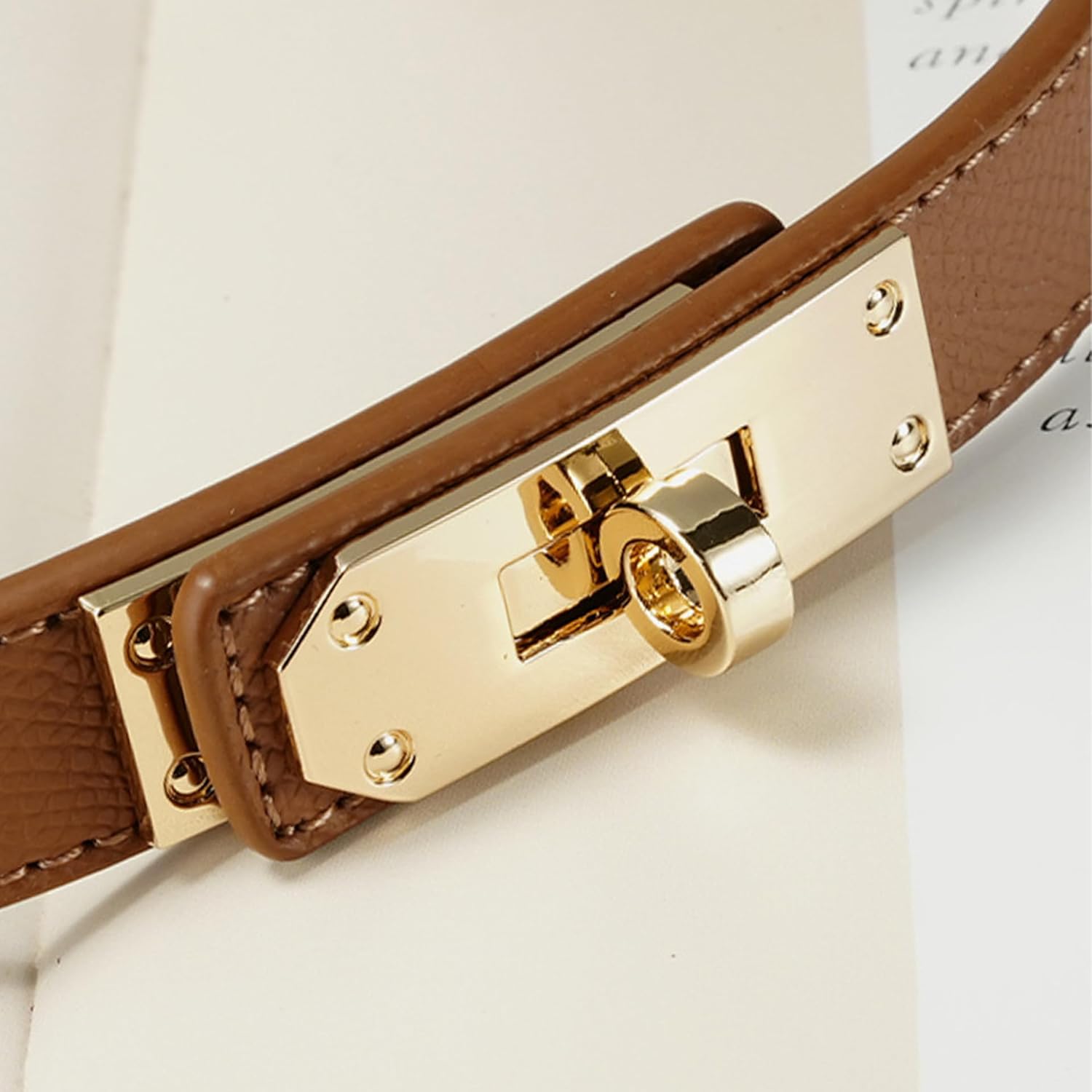 Women's Genuine Leather Belt Pouch, Vintage Belt Wallet Pocket One Piece, Belt Accessories