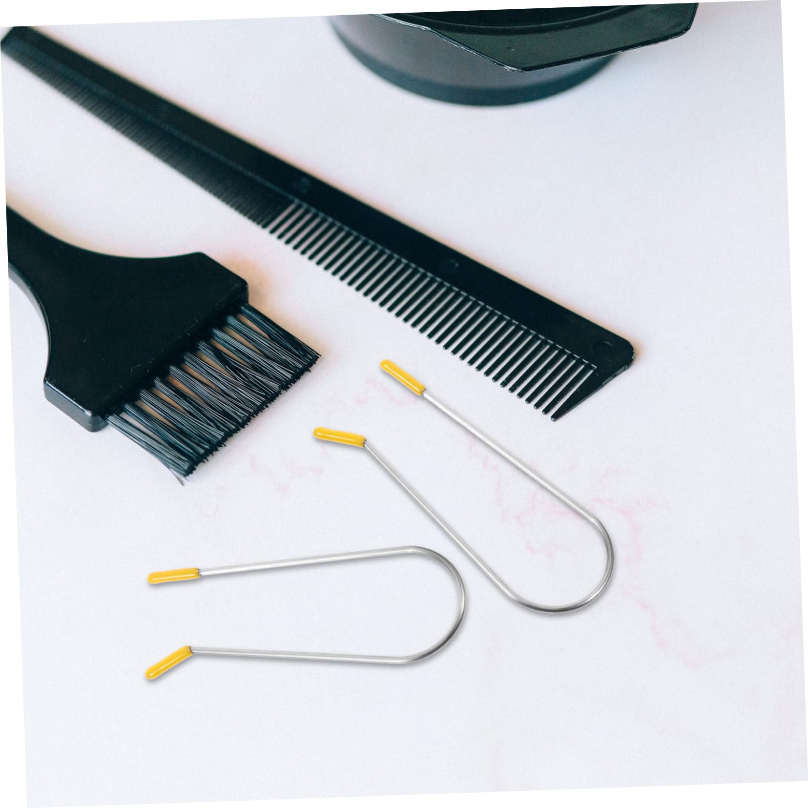 FRCOLOR 80 pinzas de repuesto para rodillos calientes, clips de repuesto para rodillos calientes, horquillas de repuesto, pinzas para el cabello, pinzas para el rizador caliente, clip de repuesto para