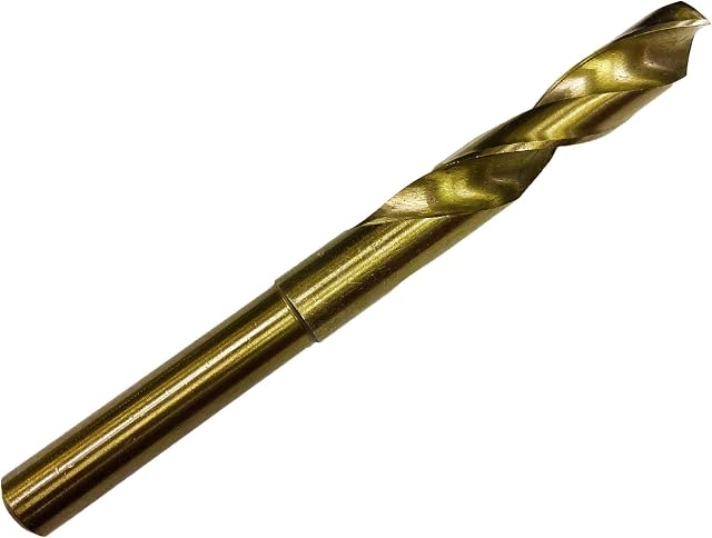 SDTOOLS Premium Quality 14-20mm Reduced Shank 13mm HSS Cobalt 5% Metal Twist Drill BIT Set- Drilling Stainless Steel & Hard Steel Metal Wood Aluminium Plastic (1, 14mm x 151mm)