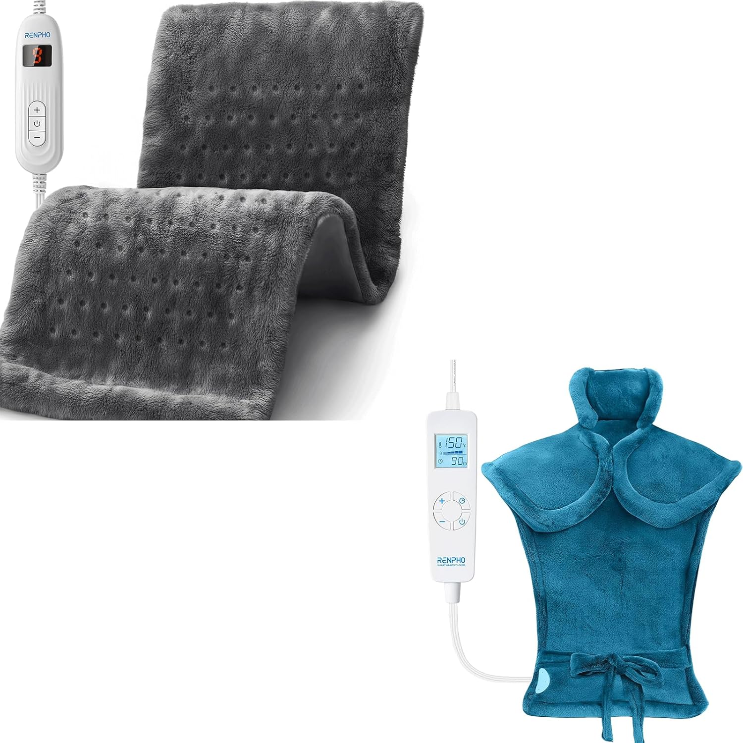 RENPHO Heating Pad for Back Pain Relief