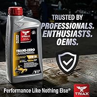 Vista 8 de TRIAX Trans Zero 20W-50 Aceite de transmisión hidrostático totalmente sintético para cortacésped de giro cero (1 galón)