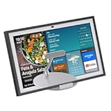 Adjustable Stand for Echo Show 15 (1st, 2nd Gen) and Echo Show 21, Rotatable Stand for Echo Show 15, Foldable Alexa Show 15 Stand, Aluminum Echo Show 15 Table Stand