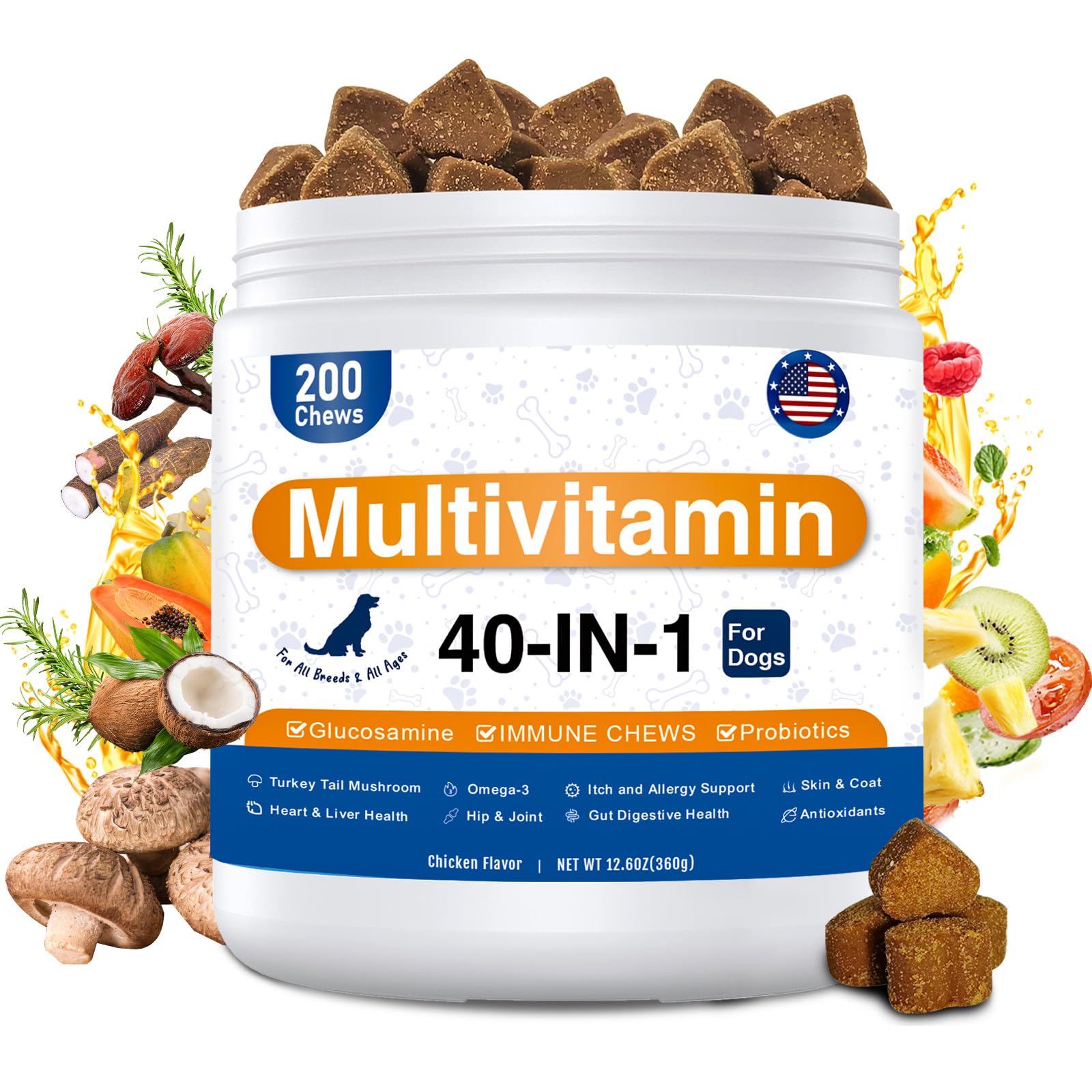 GuruAmi 40-in-1 Multivitamin