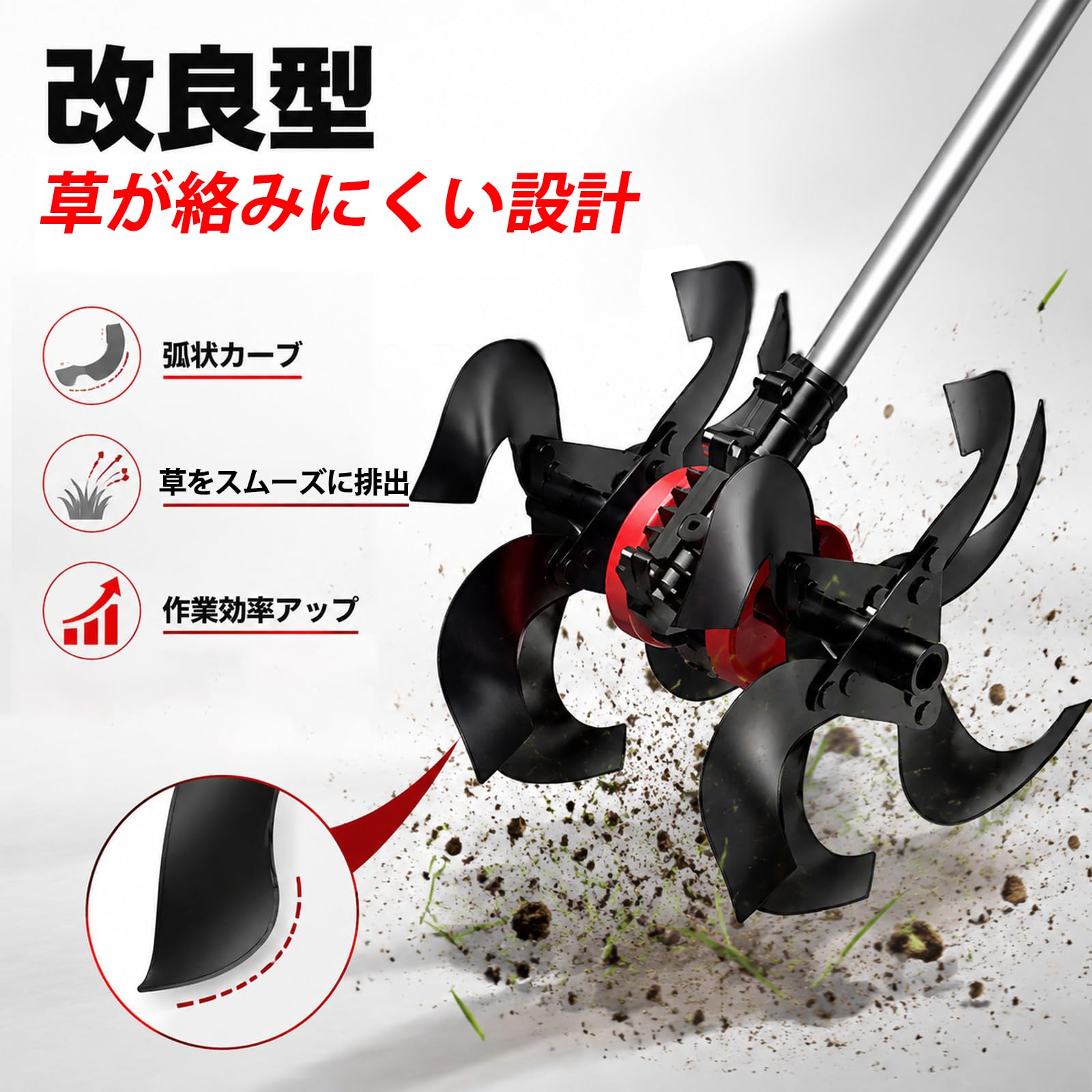 充電式草刈り機 18v互換 刈込幅25cm 2個4AhバッテリLED表示付 充電式