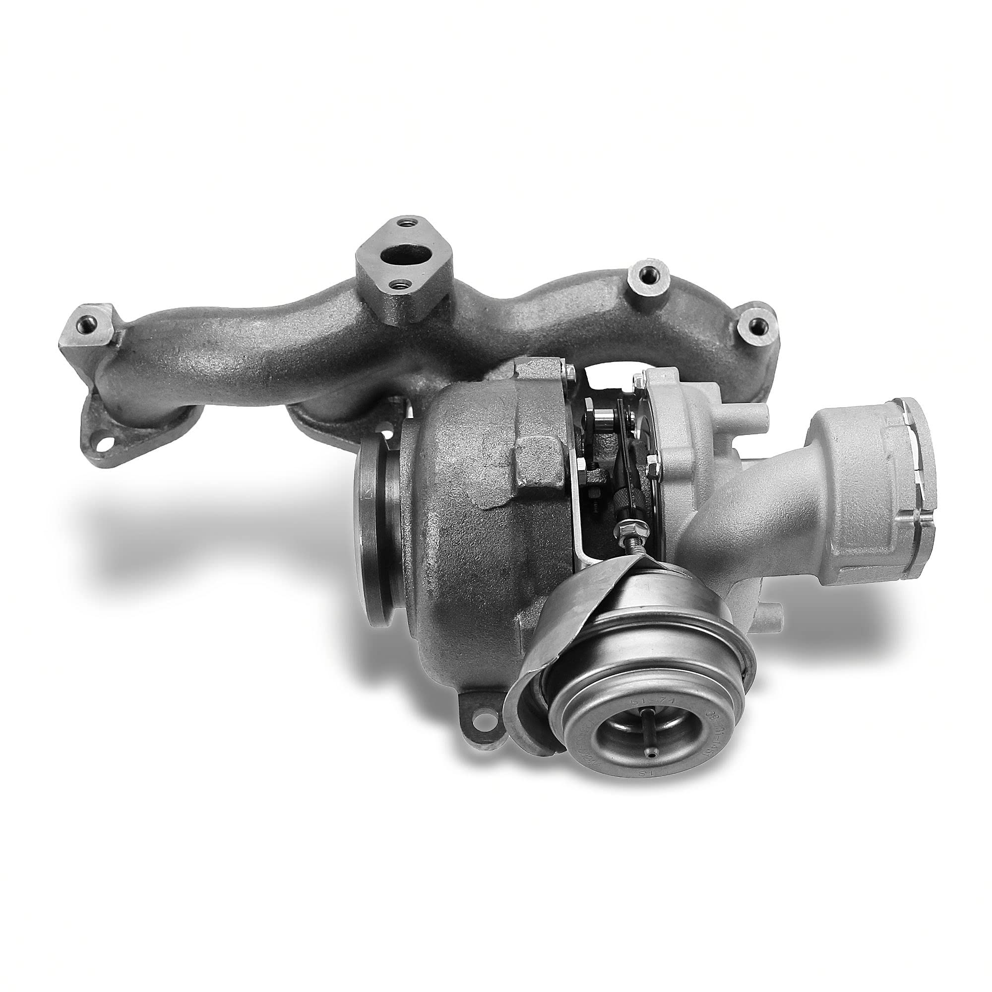 1x Turbocompresseur, kit de montage inclus,