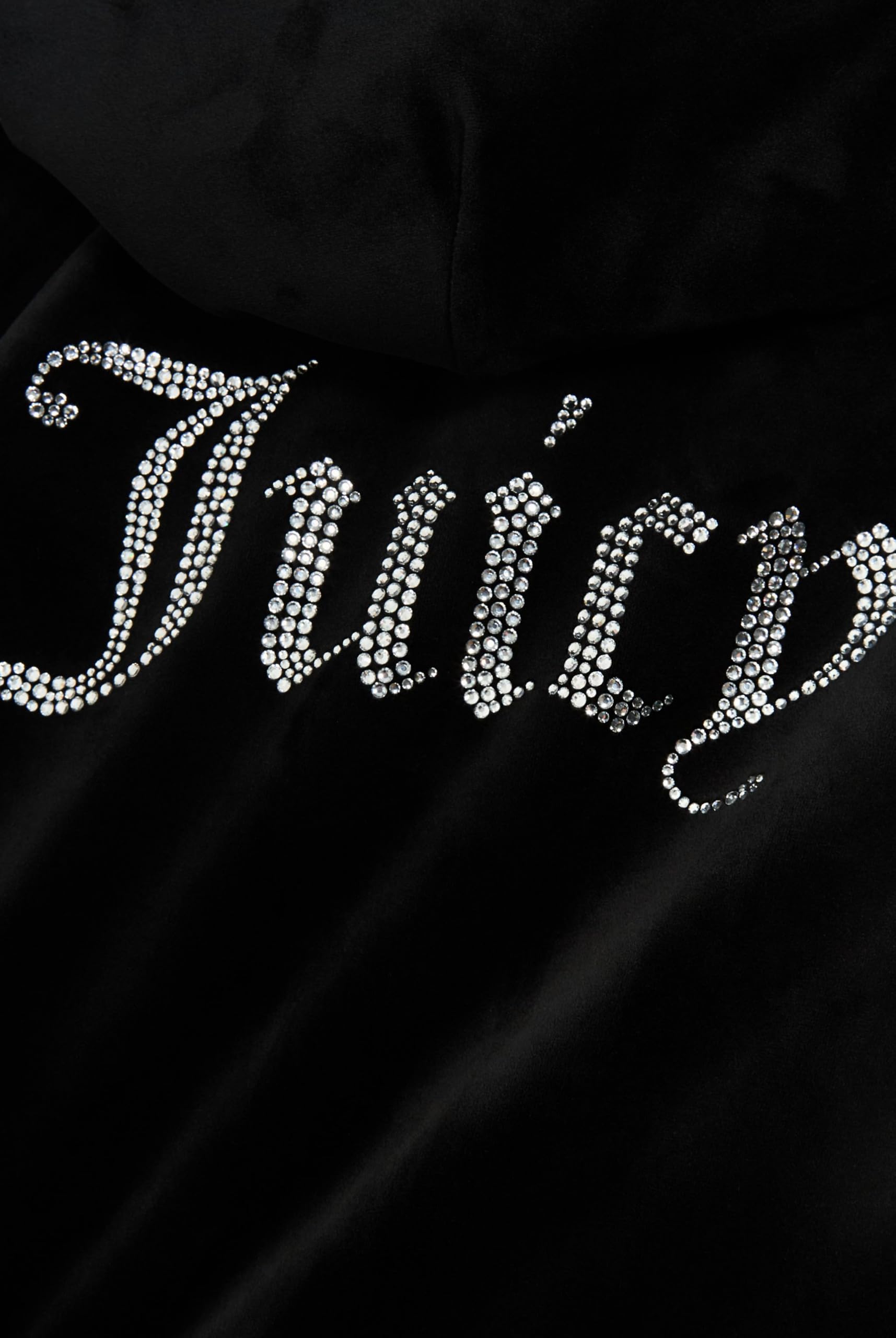 Juicy Couture Madison Hoodie Kapuzensweatjacke, Sweatjacke mit Kapuze und Reißverschluss aus Velour in Verschiedenen Farben Felpa con Cappuccio Donna (Pacco da 1)