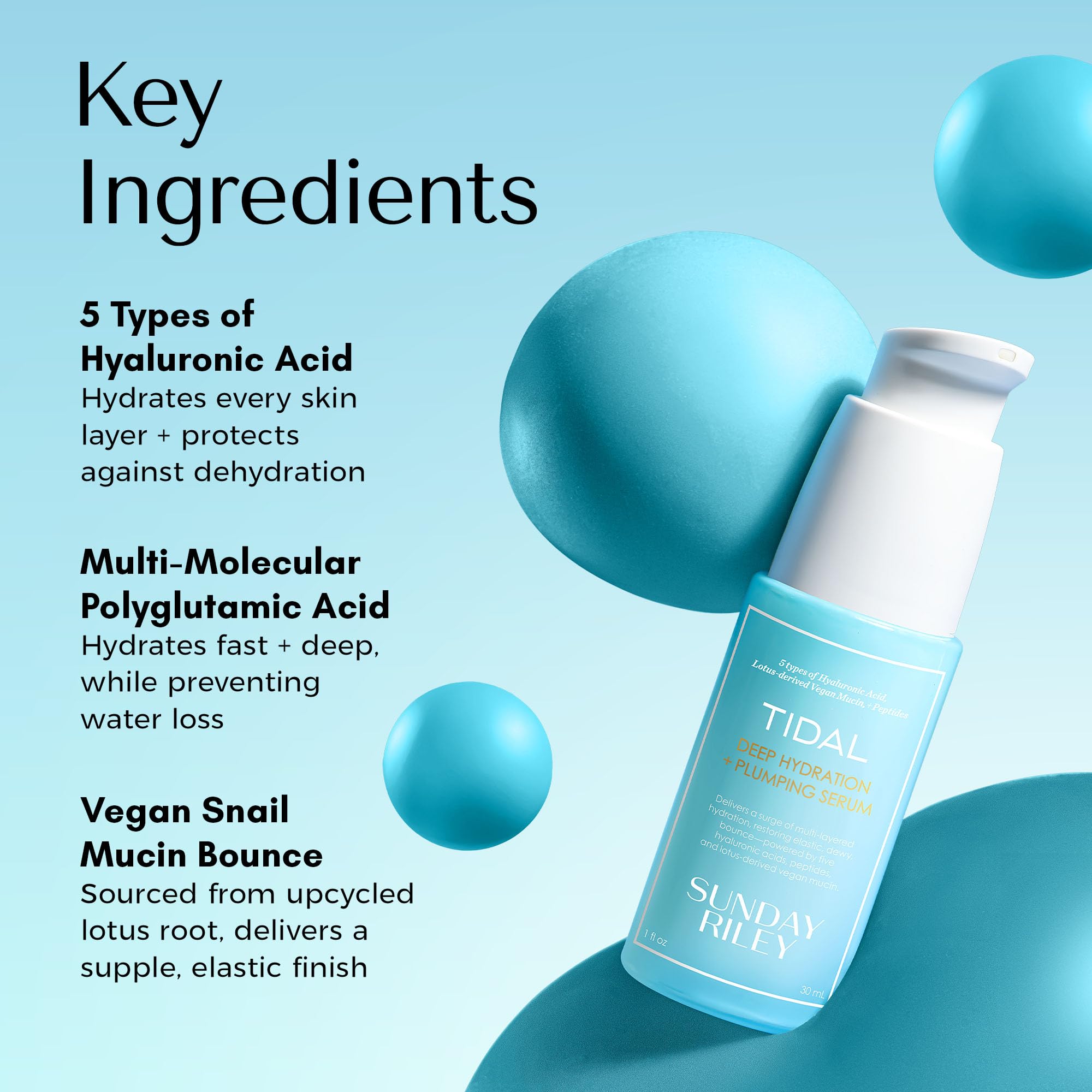 Sunday Riley Tidal Deep Hydration and Plumping Serum