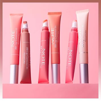 NOTE Cosmetique BB Lip Corrector - Clear Lip Gloss with Vitamin E for Fuller-Looking Lips - Natural Shine Hydrating Lip Balm - 00 BB - 0.40 oz