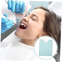 Vista 2 de Sky Bibs 3-Pack Easy-to-Use Disposable Neckerchiefs for Patients Practical Oral Care Suitable for Dental Offices and Clinics