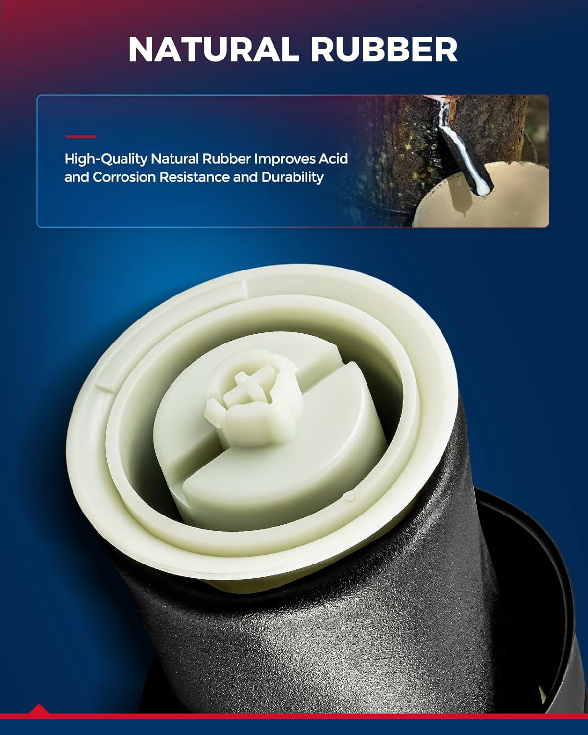 KAX Air Spring Kit Rear Left for Hyundai Equus 2011-2016, Load Support up to 5000lbs, OE Replacement, Easy Installation