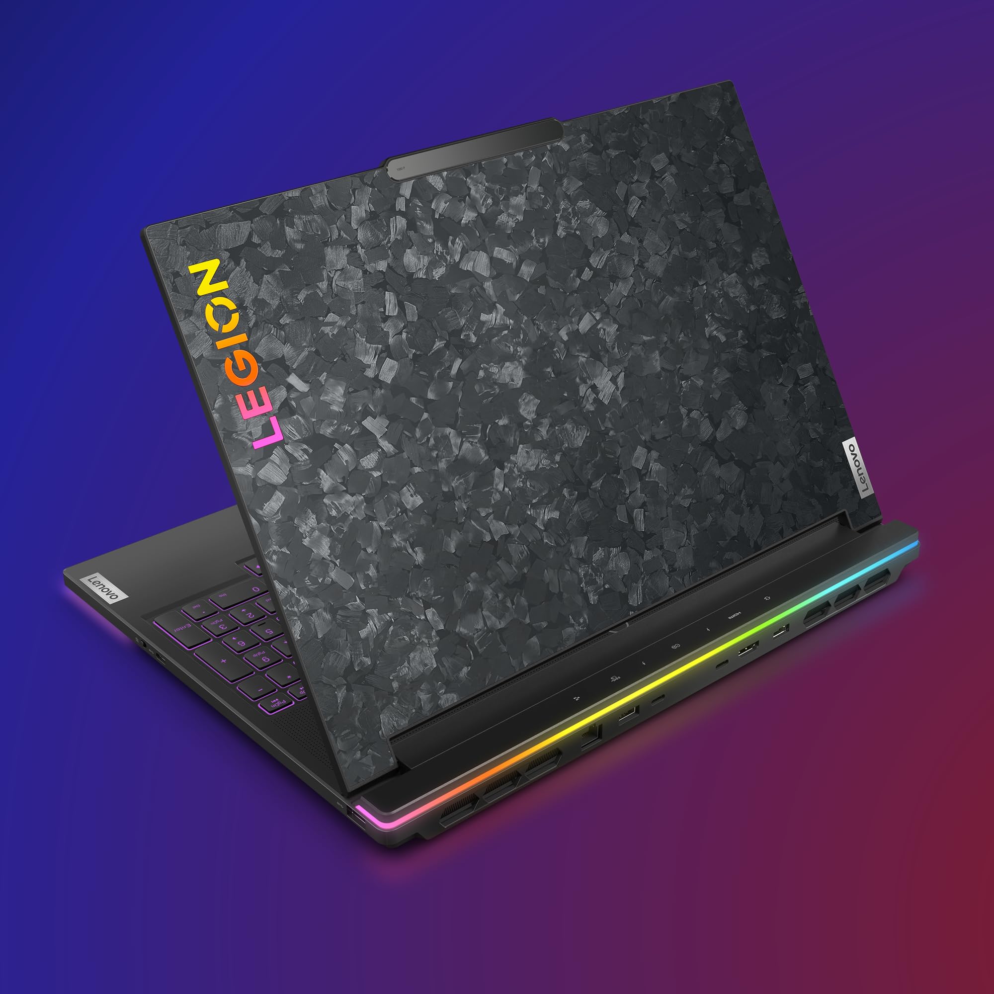 Lenovo Legion 9 16IRX9 - Ordinateur Portable Gaming 16'' 3.2K 165Hz (Intel Core i9-14900HX, RAM 64Go, SSD 2To, NVIDIA RTX 4090 16Go, Windows 11 Home) Clavier rétroéclairé AZERTY Français - Noir