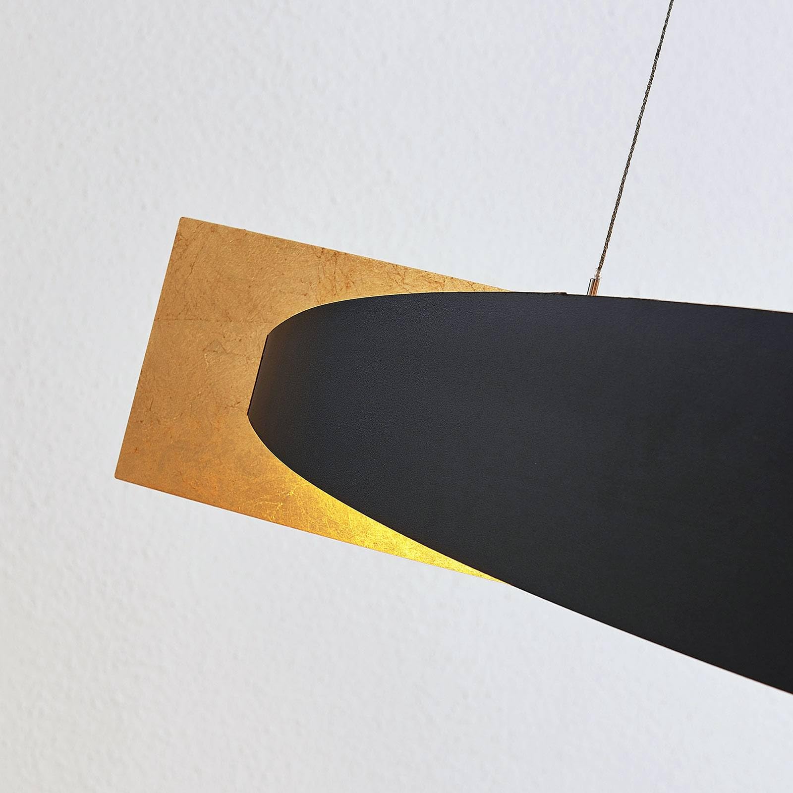 Lucande lampada a sospensione dimmerabile (Moderno) colore Nero, in Metallo ad es. Soggiorno & Sala da pranzo lampadina inclusa Lampada lampadine per plafoniera